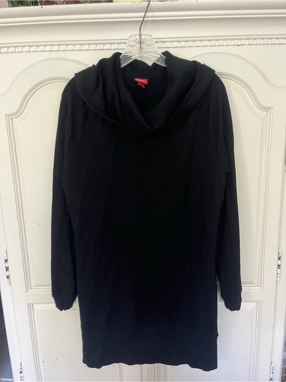 Merona Black Cowl Neck Sweater Tunic